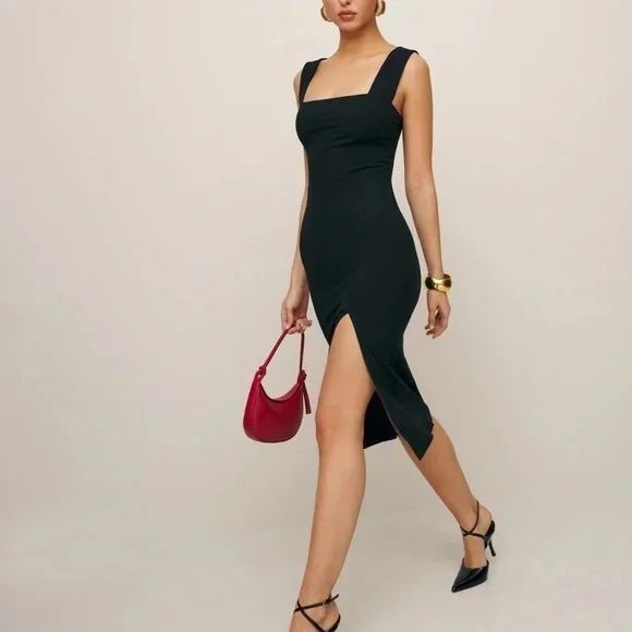 reformation bodycon dress Reformation Elana Linen Dress